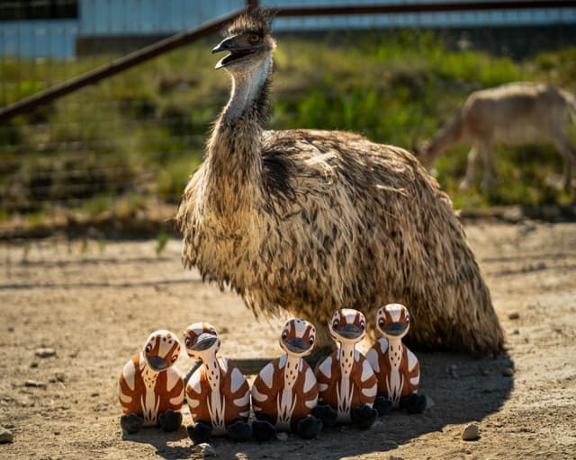 Stompy the Emu